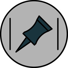 Sticker - Push Pin Icon