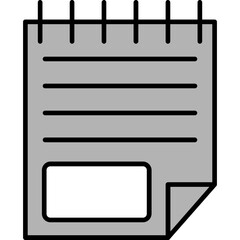 Sticker - Note Icon