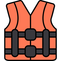 Wall Mural - Life Vest Icon