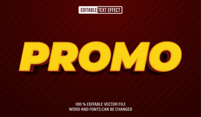 Poster - Editable 3d text style effect - Flash text effect Template