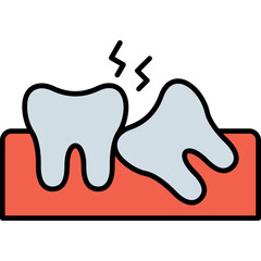 Wall Mural - Wisdom Tooth Icon