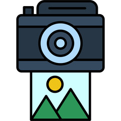 Sticker - Camera