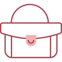 Sticker - Woman Bag Icon