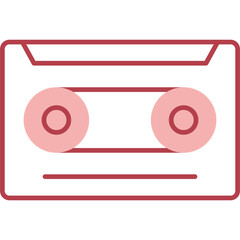 Canvas Print - Cassette Icon