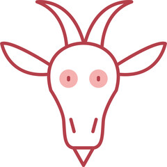 Sticker - Goat Icon