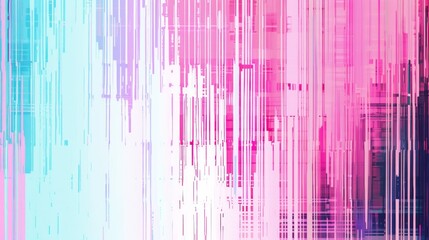 Leinwandbilder - Glitch effect digital background