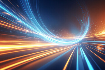 Poster - speed motion blur background