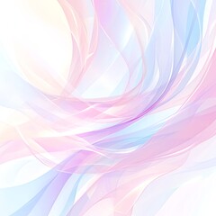 Poster - Abstract pastel colors background with smooth flowing lines. Perfect for design, branding, or modern art concepts.
