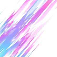 Poster - Abstract vibrant streaks in pink, blue, and white. Dynamic energy with futuristic and modern design. Ideal for backgrounds and digital art.