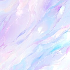 Poster - Abstract pastel watercolor background with soft brush strokes and smooth blending in pink and blue tones.