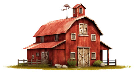 Wall Mural - PNG  Barn architecture building outdoors.