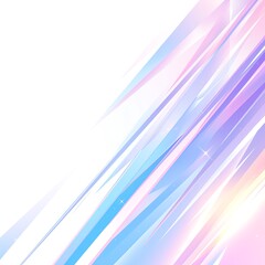 Poster - Abstract colorful light streaks on a white background, creating a futuristic, vibrant, and dynamic visual effect.
