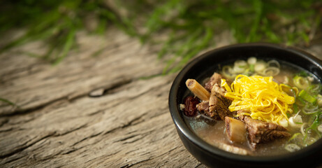 Poster - Short Rib Soup , Hot Pot