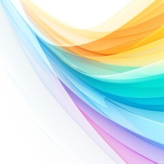 Poster - Abstract background with fluid, colorful waves and gradients in pastel shades, perfect for modern design concepts and creative projects.