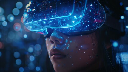 Poster - A creative VR warehouse management technology for the Fourth Industrial Revolution. Generative AI for the Fourth Industrial Revolution.