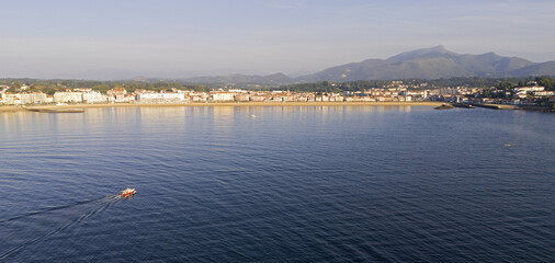 Wall Mural - Panorama sur Saint jean de Luz