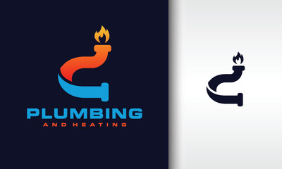 Sticker - letter C plumbing and heating logo