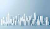 abstract city skyline