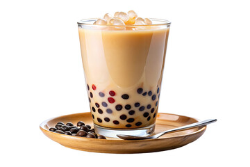 Poster - bubble milk tea isolated on a transparent background