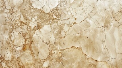 Wall Mural - Textured beige marble A closeup of a beige marble countertop with a unique and textured surface adding depth and character to the overall appearance