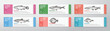 © createvil - Fish Seafood Vector Packaging Label Design Collection Modern Typography and Hand Drawn Salmon, Sardines Dorado and Flounder Product Background Layouts Set