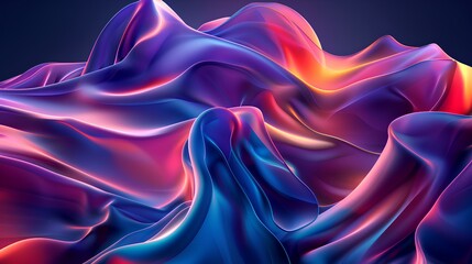 Wall Mural - 3D technology abstract background