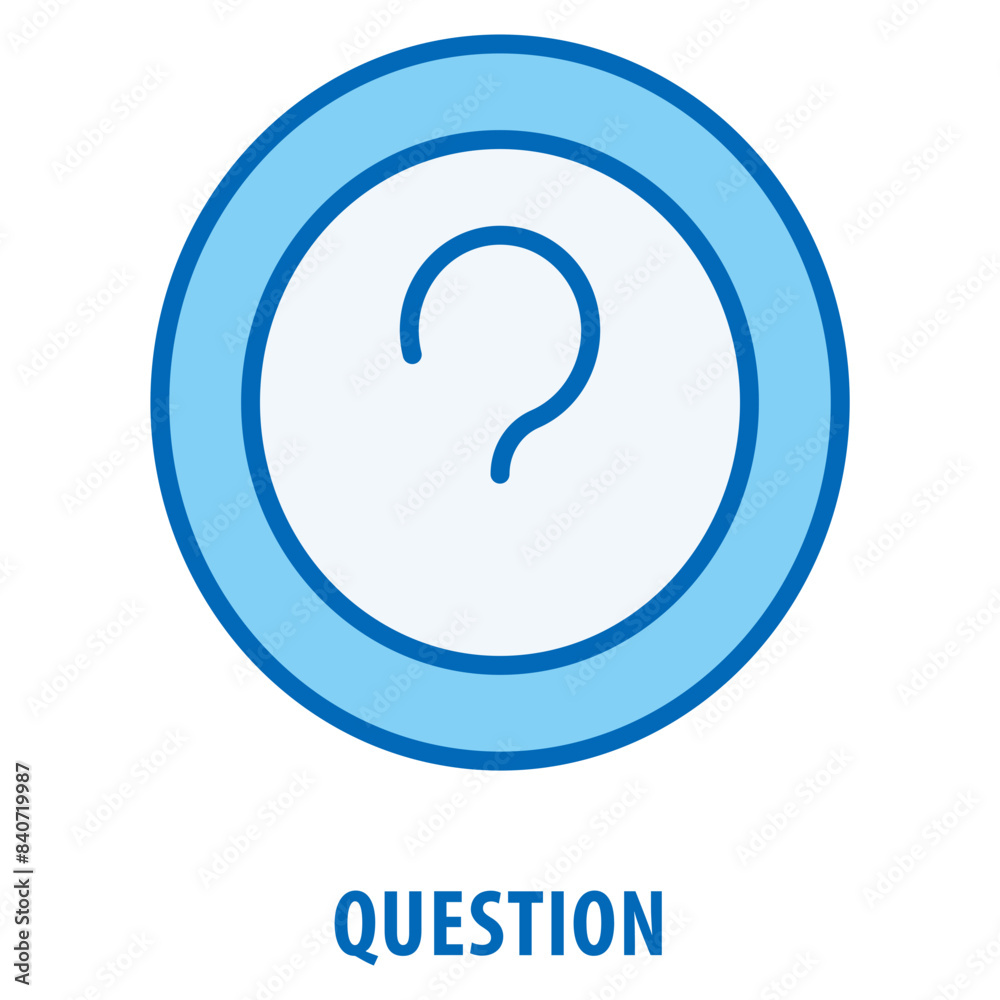 Simple Question Image Question Icon simple and easy to edit for your design elements Stock ...