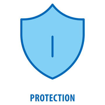 Protection Icon simple and easy to edit for your design elements