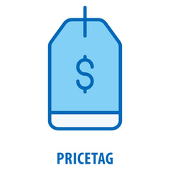 Fototapete - Pricetag Icon simple and easy to edit for your design elements