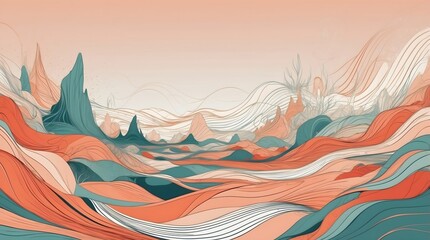 Wall Mural - abstract background