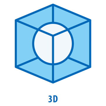 3d Icon simple and easy to edit for your design elements