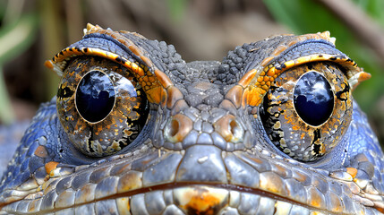 close up of an eye of a eyes of a turtle