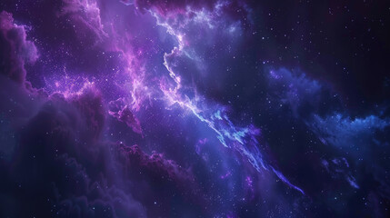 Wall Mural - amazing nebula, colorful fantasy galaxy background, clouds, stars, space sky