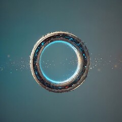 Wall Mural - background of technological concepts