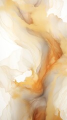 muted abstract watercolor design in color on white background