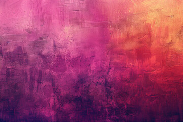Poster - Abstract textured background with vibrant shades of pink and purple brush strokes on a canvas