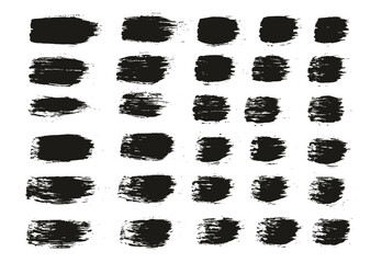 Poster - Hand Drawn Round Brush Regular Straight Lines Mix Artist Brush High Detail Abstract Vector Background Mix Set 