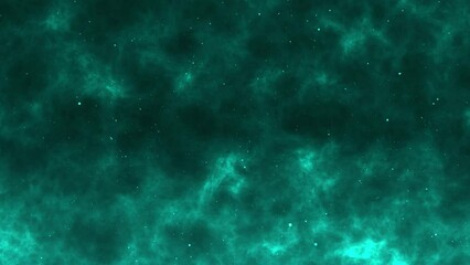 Wall Mural - Light blue sky background with particles effect. 4k video