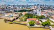 © Jair - Belém do Pará. Aerial view of the historic center of Belém and Forte do Presépio