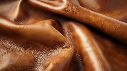 brown leather texture background close up