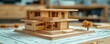 © gearstd - Architectural model house on construction plans