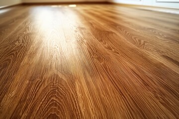 Laminate flooring. Texture background - generative ai