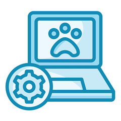 Sticker - Veterinary Software Icon