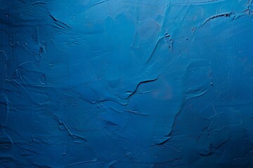 Sticker - Abstract Blue Painted Wall Texture Background