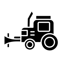 Canvas Print - Hay Cutter Icon