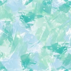 Sticker - Abstract Icy Surface Seamless Pattern