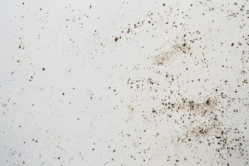 Canvas Print - White Background With Brown Speckles Texture