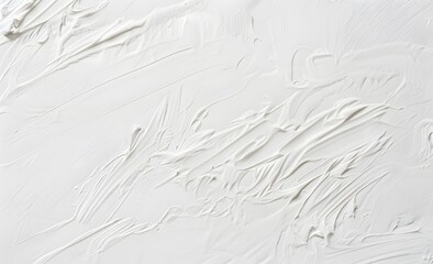 Wall Mural - White Textured Background with Subtle Brushstrokes