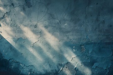 Canvas Print - Abstract Grunge Wall Texture with Light Rays