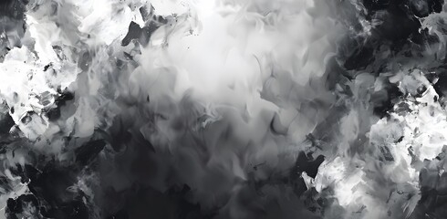 Sticker - Abstract Watercolor Smoke Pattern Background